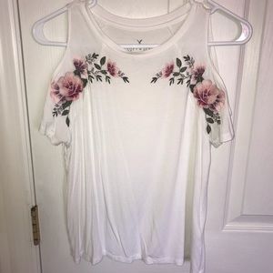 American Eagle Embroidered Soft & Sexy T-Shirt